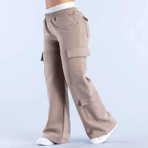 Pantalones Cargo para Mujer al por Mayor, Personalizados, de Alta Calidad, Transpirables, con Múltiples Bolsillos, Ropa Casual para Mujer - Product Image 2