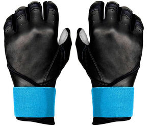 Guantes de Bateo de Béisbol Profesionales de Piel de Cabra con Puño Largo, Guantes de Bateo de Softbol Profesionales Unisex - Product Image 6