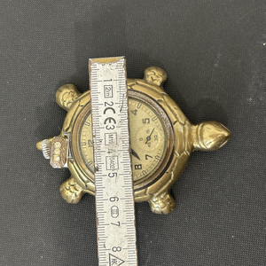 Réveil en forme de tortue, horloge de table avec fonction d'alarme, horloge décorative en forme d'animal pour chambre d'enfant, bureau, décoration de la maison - Product Image 4