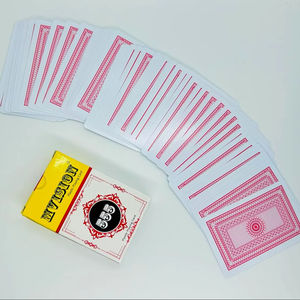 Baraja de Cartas de Plástico Marcadas 555 MVision, Cartas Marcadas Red Spy para Magia y Mentalismo, Duraderas, Lavables, Acabado Liso - Product Image 1