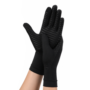 Black Full-Finger Multi Purpose <b>Gloves</b> with Anti-Slip Grip Breathable Stretch & <b>Touchscreen</b> Compatibility Other Sports <b>Gloves</b> - Product Image 2