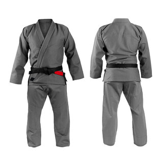 Ensemble de tenue de Taekwondo blanche pour adultes unisexe, 100% coton, durable, coupe classique, vêtements d'arts martiaux - Product Image 5