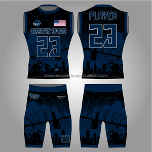 7v7 Football Uniform Best <b>Compression</b> 7 On 7 Football Uniform Set Youth American 7on7 Flag Football Uniform - Product Image 1