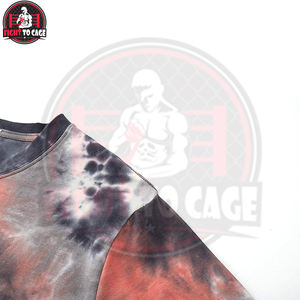 Buen Proveedor OEM ODM con Logotipo Personalizado, Camisetas de Manga Corta de Tono Brillante, 100% Algodón, Corte Moderno, Ropa Exterior para Hombre, Tie Dye - Product Image 3