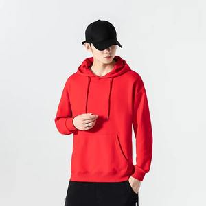 Alta calidad OEM ODM personalizado precio al por mayor de gran tamaño Sudadera con capucha de lana gruesa caída del hombro liso en blanco personalizado hombres Sudadera con capucha - Product Image 3