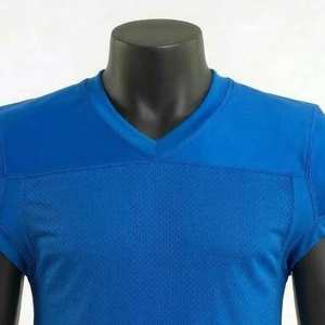 Prix bas, faible MOQ, vente en gros de qualité supérieure, maillot de football américain 100 % polyester pour hommes et unisexe. - Product Image 3