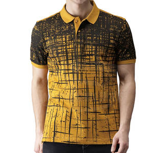Ropa informal de etiqueta privada para hombre, polos estampados, ropa transpirable para hombre, polos estampados - Product Image 1