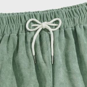 กางเกงขาสั้นย้อมสีซันเฟดแบบสั่งทำพิเศษ MOQ ต่ำ กางเกงขาสั้นย้อมสีซันเฟด ดีไซน์ล่าสุด ขายดี กางเกงขาสั้นย้อมสีซันเฟด ผลิตในปากีสถาน - Product Image 3