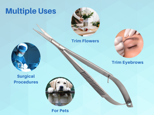 Tijeras de Manicura de Alta Precisión, Tijeras de Acero Inoxidable para Recortar Cutículas, para una Eliminación Eficaz de la Piel Muerta, Instrumento SurgiRight - Product Image 6