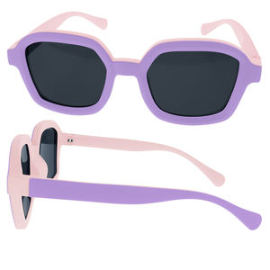 Gafas de Sol Solares Personalizadas para Niños, Diseño Cuadrado Vintage, a la Moda, para Exteriores - Product Image 6