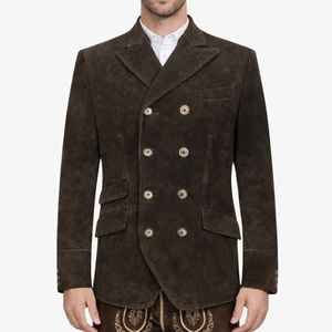 Veste élégante pour homme, style traditionnel allemand, haute qualité, veste allemande traditionnelle pour homme, laine Loden bavaroise - Product Image 1