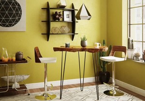 New Collection Wooden Metal Legs Restaurant <b>Table</b> Modern Designs <b>High</b> Quality Export Direct Factory From Central Java Indonesia - Product Image 6