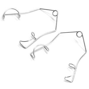 Spéculum ophtalmique manuel en acier inoxydable, rétracteur chirurgical, instrument de haute qualité réutilisable, taille personnalisée pour les cheveux - Product Image 5