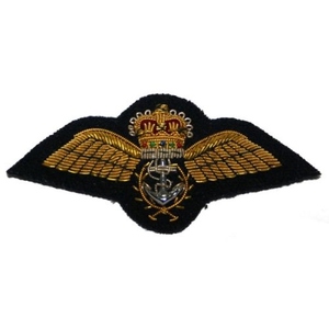 Black Gold Bullion Hand Embroidered Eco-Friendly Nonwoven Round <b>Sew</b>-<b>On</b> Felt <b>Patches</b> for Hat Beret Blazer & Peak Cap-Wholesale - Product Image 1