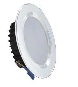 ไฟดาวน์ไลท์ LED แบบบางตัด90มม. มีขอบสีขาวกันแสงสะท้อนตัวโคมไฟอลูมิเนียมสำหรับบ้านสำนักงานบ้านได้รับการรับรองจาก TLC - Product Image 1