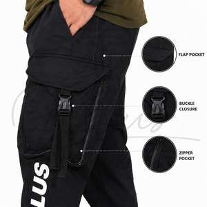 Men Hip Hop Street Wear Cargo Pants OEM 2026 New Autumn Men Fashion Cargo Pants Men Comfortable Regular Cargo <b>Trouser</b> - Product Image 5
