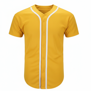 Available in wholesale rate Men Baseball Jersey <b>light</b> weight comfortable anti wrinkle hot sale Baseball Jersey with best stuff - Product Image 3