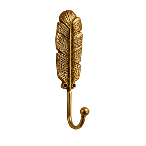 Gancho de pared metálico de estilo vintage con base de disco martillado, de fábrica directa, para colgar batas y abrigos, decoración de pared para entrada, ideal para regalar. - Product Image 4