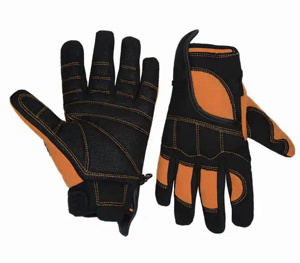 ถุงมือช่างงานหนัก ทนทาน หนังสังเคราะห์เสริมแรง ข้อมืออะมาล่า นีโอพรีน ป้องกันความร้อน ฉีด TPR  ลดราคาพิเศษ - Product Image 2