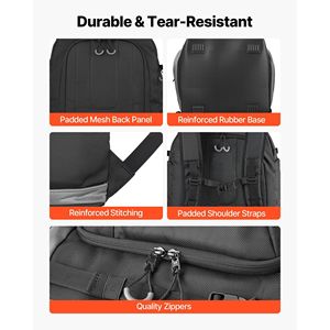 Resistente 1680D Oxford borsa da sci 70L impermeabile Snowboard zaino da viaggio fondo per uomo donna può ospitare guanti da sci - Product Image 4