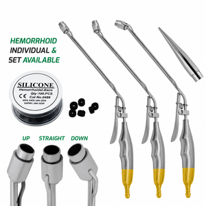 SUAVE SURGICAL INSTRUMENTS Ligador de succión para hemorroides recto, 100 bandas de látex, instrumento quirúrgico manual, tamaño personalizado - Product Image 5