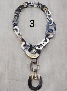 Collar de Cuerno de Búfalo de Primera Calidad MN EXPORTS, Cadena de Eslabones Hecha a Mano, Modelo MNE-1504 Uttar - Product Image 6