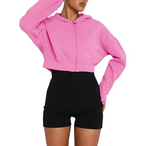 เสื้อฮู้ดของผู้หญิงเสื้อครอปฮู้ด2026ลำลองเสื้อครอปของผู้หญิงคุณภาพพรีเมี่ยม - Product Image 4
