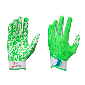 Custom Made Athletic Training Gloves Personalized American Football Receiving Gloves with Silicone Grip Premium Quality Product - Product Image 1