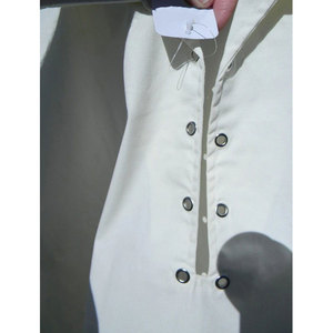 Camisa de kilt escocesa de manga larga con cordones, estilo Jacobita, color crema, fabricante de disfraces - Product Image 4
