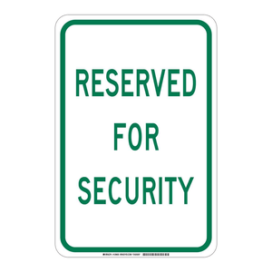 Señal de Seguridad de PVC Brady para Áreas de Seguridad Interiores y Exteriores - Product Image 3