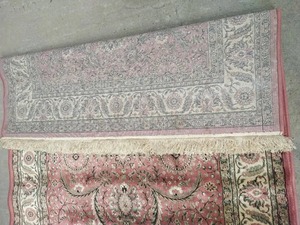 Alfombra Hecha a Mano con Diseño Rectangular Rojo Beige para Sala de Estar, con Base de Algodón Anudada a Mano, Compre Directamente del Proveedor - Product Image 5