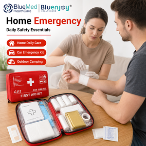 Botiquín <span class=keywords><strong>de</strong></span> <span class=keywords><strong>Primeros</strong></span> <span class=keywords><strong>Auxilios</strong></span> <span class=keywords><strong>para</strong></span> Vehículos BLUENJOY Médico DIN 13164, Bolsa <span class=keywords><strong>de</strong></span> Supervivencia Médica <span class=keywords><strong>de</strong></span> Emergencia <span class=keywords><strong>para</strong></span> Automóvil, Camión, Autobús - Product Image 5
