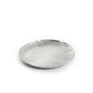 Plateau de service industriel personnalisable en marbre pour la vaisselle de restaurant moderne, mettant en valeur l'aspect et la robustesse du métal brut - Product Image 5