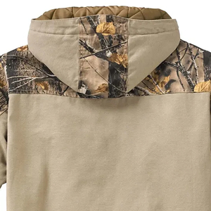 Veste de chasse coupe-vent unisexe à imprimé camouflage, manches longues, softshell, vêtements d'extérieur pour l'hiver - Product Image 5