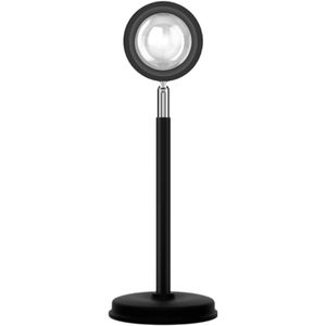 180 Degree Rotation Sunset Lamp <b>Projector</b> LED Night <b>Light</b> Floor Lamp with USB Port Photographic Lighting - Product Image 2