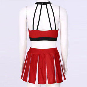Cheer Club Rhinestone Cheerleading Uniforms Custom Competition All <b>Stars</b> Different Color Size High Quality Women Silk/Cotton - Product Image 4