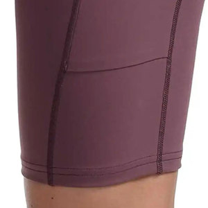 Wholesale Yoga Pants Running Gym <b>Shorts</b> <b>Women</b> High Waist Thigh <b>Short</b> Knee <b>Shorts</b> Custom Logo Yoga <b>Leggings</b> Elastic Waist - Product Image 5
