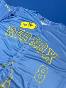 Jersey de Béisbol Personalizado de Edición Limitada de los Red Sox con Degradado, Jersey de Sublimación Unisex para Béisbol y Sóftbol - Product Image 4