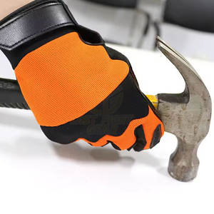 Gants de travail de protection avec une adhérence durable et une conception respirante pour une utilisation en atelier, gants de mécanicien - Product Image 3