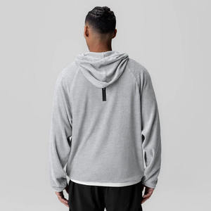 Survêtements personnalisés pour hommes et femmes, sweats à capuche épais 500 GSM 350 GSM en molleton polyester/coton brodé, et shorts amples - Product Image 2
