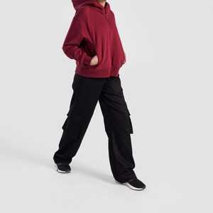 Sudadera con Capucha Personalizada de Marca Propia para Mujer, Corte Regular, Ropa de Invierno, Sudadera con Cierre en el Cuello - Product Image 5