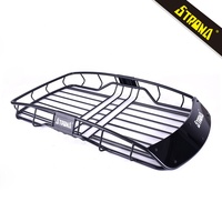 Cesto de Teto Reforçado em Aço Carbono com Trilhos Laterais, Capacidade de 75KG, 1560x975x220mm, Modelo BBC-95100, Ningbo, China