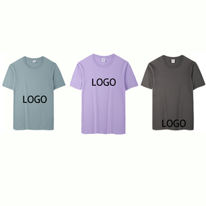 T-shirt personnalisé pour homme, coton pur de haute qualité 250g, col rond, manches courtes, couleur unie, nouveau t-shirt à manches courtes - Product Image 1