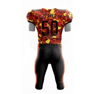 Tenues de football américain les mieux notées, avec personnalisation complète de l'équipe, technologie de matériaux modernes et fabrication OEM - Product Image 6