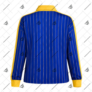 Camisa de Rugby a Rayas de Manga Larga Estilo Vintage de la Hermandad Griega Sigma Gamma Rho, Artículos Griegos al por Mayor - Product Image 2
