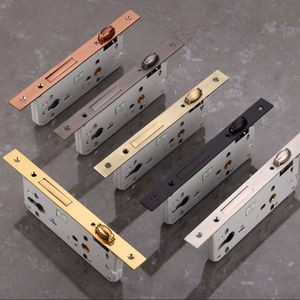 Cerradura de embutir de alta resistencia con mecanismo de acero inoxidable y selección de tamaño de espaciado para puertas de madera y metal - Product Image 4