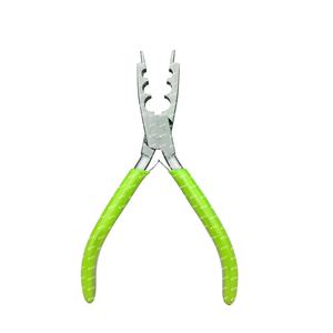 El mejor abridor de anillos OEM Alicates de anillo de pájaro de acero inoxidable de 3 agujeros Premium con asas de agarre de silicona Ornitología suave al por mayor - Product Image 3