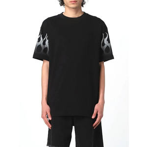 Conjunto de verano para hombre, transpirable, de algodón, dos piezas, camiseta y pantalones cortos, informal, relajado, suave, cómodo, para uso diario, playa, vacaciones. - Product Image 1