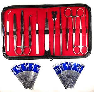 Kit de Disección Avanzado para Laboratorio de Biología, Estudiantes de Medicina, Uso Veterinario, Mango de Bisturí, Certificado CE, Aprobado por ISO - Product Image 1