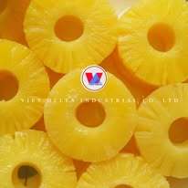 Tranches d'ananas en conserve dans un sirop léger du Vietnam, marque VIET D.E.L.T.A, 3 kg, durée de conservation de 12 mois - Product Image 3
